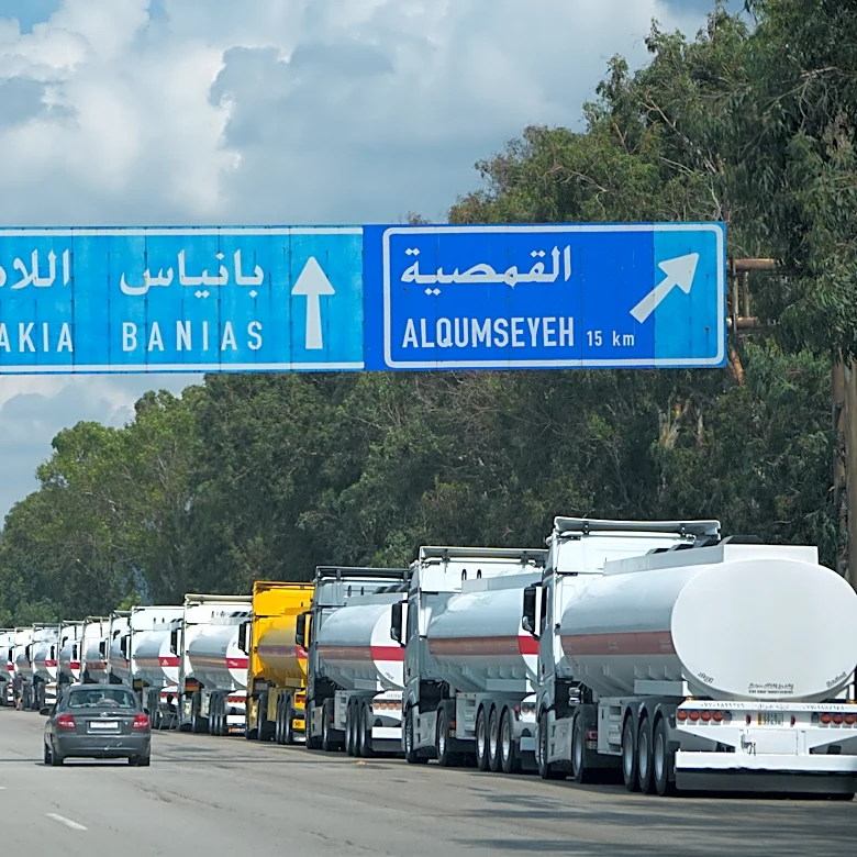 Iraq begins importing gasoline via Syrian port to bypass the closed Strait of Hormuz