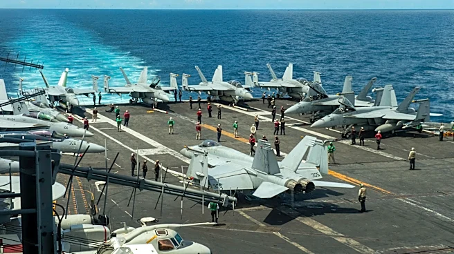 2 Navy aviators eject while landing plane on carrier off Virginia, 6 other sailors also hurt