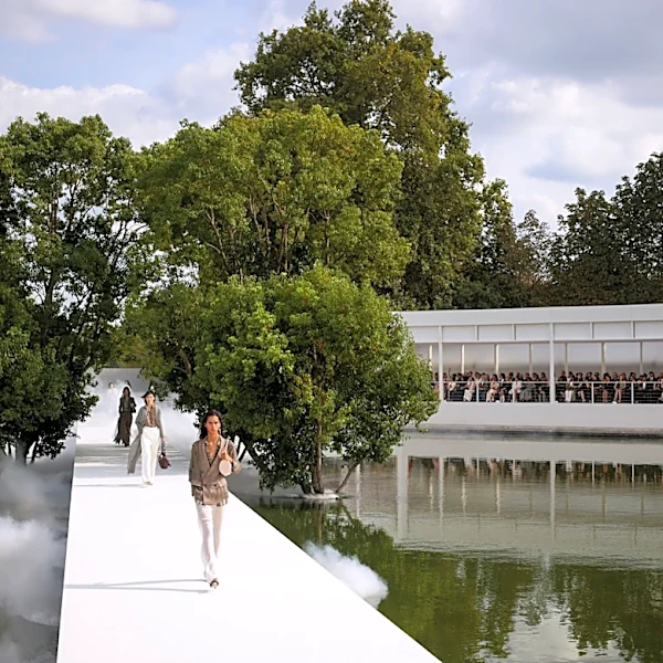 Rihanna, Jennifer Lawrence and a Paris runway full of bras: Dior comes undone in mist