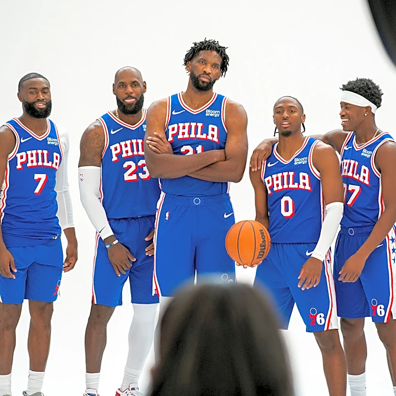 Get to the chopper! 76ers try to stay cool as LeBron James brings extra attention to start of season