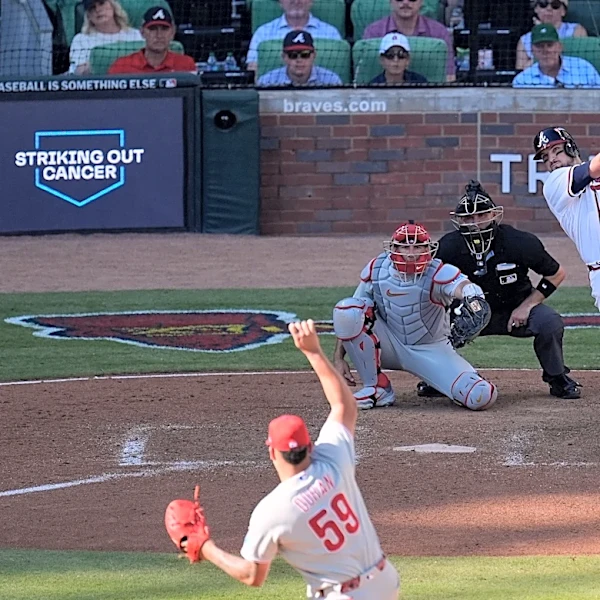Mattingly's decision to bring in Phillies closer Duran in the 7th inning backfires in loss to Braves