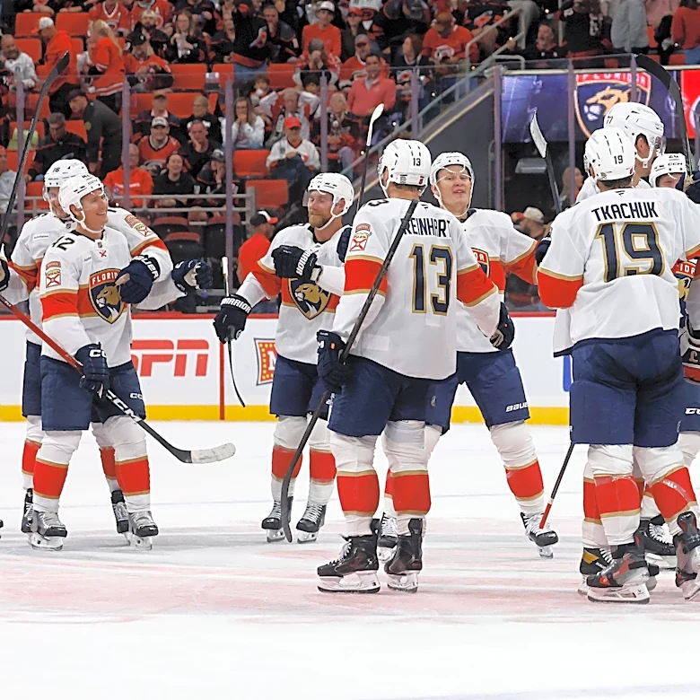 Forsling's OT blast lifts Panthers past reigning Stanley Cup champion Hurricanes 1-0