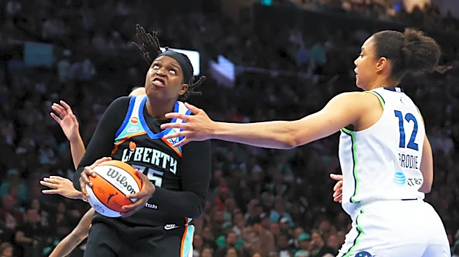 New York Liberty sweep the Minnesota Lynx 87-71, 1st No. 8 seed to oust a No. 1 in WNBA playoffs