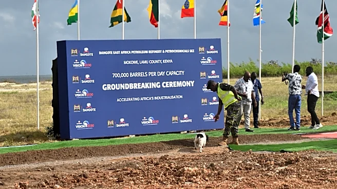 African heads of state break ground for $16B oil refinery project