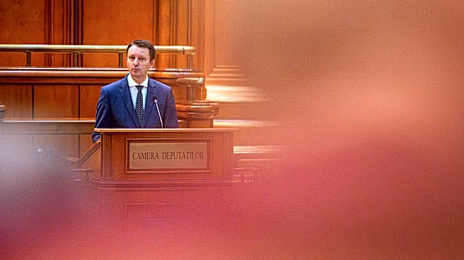 Romanian lawmakers reject a new center-right Cabinet as political crisis deepens