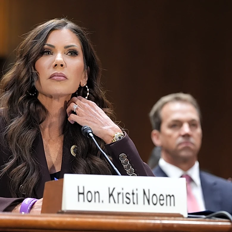 Former Homeland Security Secretary Kristi Noem files for divorce from her husband of 34 years