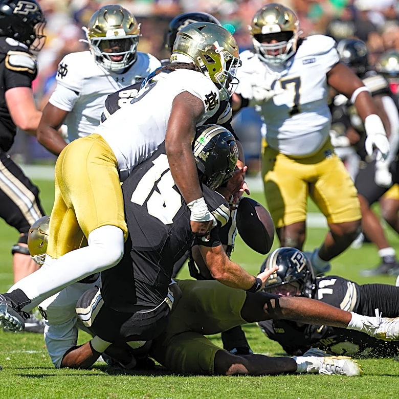 No. 3 Notre Dame will challenge its top-ranked defense with the next test at North Carolina