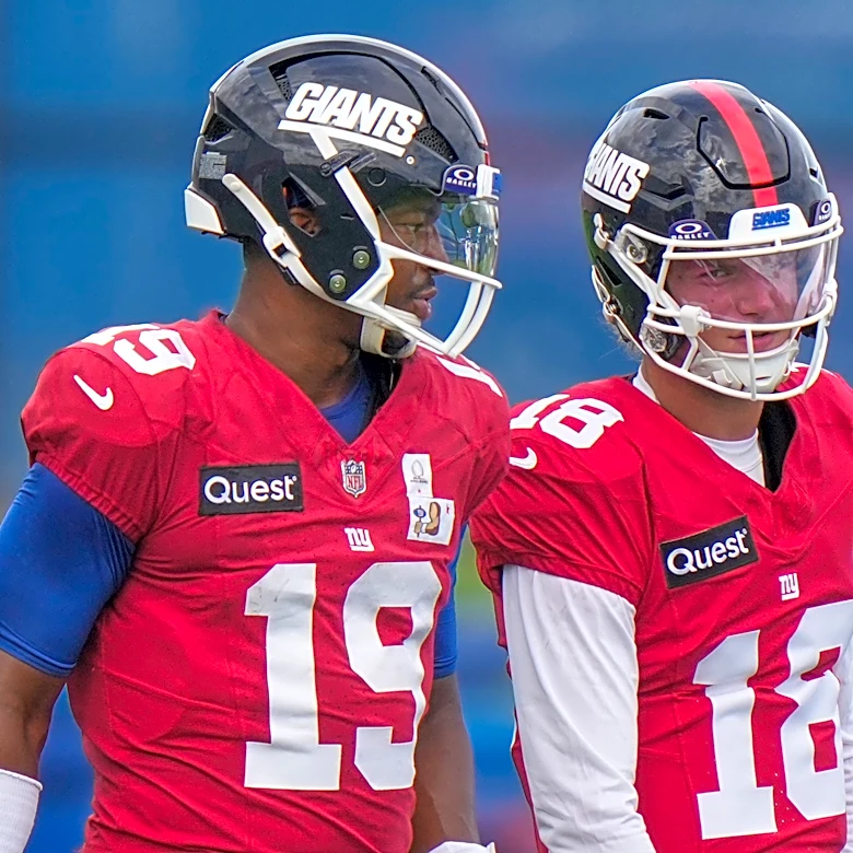 J.J. McCarthy joins the Giants with an unclear path to being their starting quarterback
