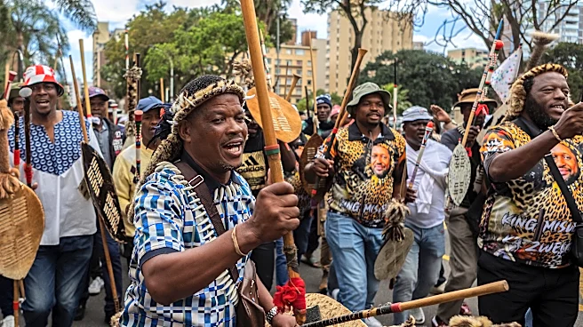 Protesters against illegal immigration in South Africa call for more deportations