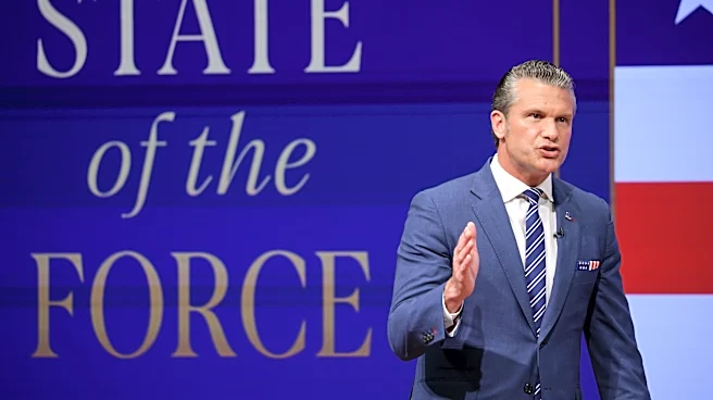 Hegseth announces a new drone command and cuts to 20% of generals in 'State of the Force' speech
