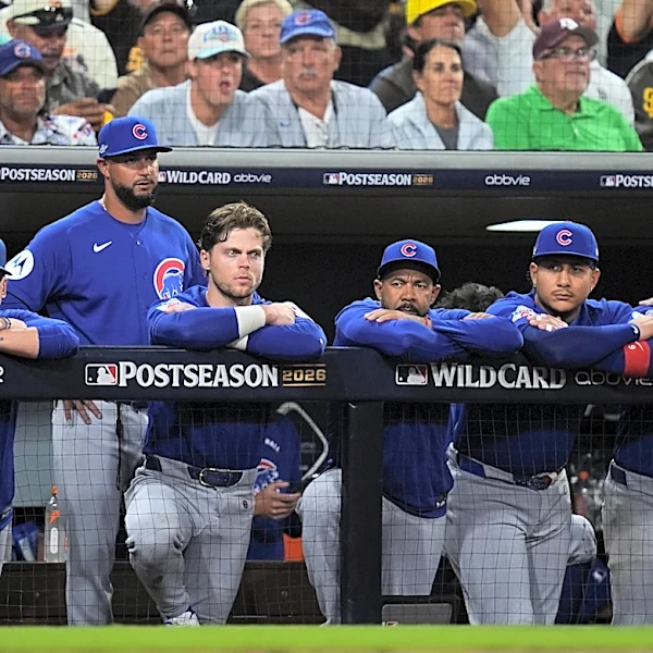 PCA, Cubs meekly exit playoffs after offense disappears in 2-game Wild Card sweep by Padres