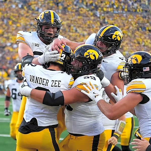 Big Ten schedule has No. 14 Iowa attempting to beat Michigan and Ohio State in back-to-back weeks