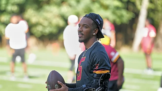 Jayden Daniels shrugs off elbow fears as Commanders weigh Colts start in London