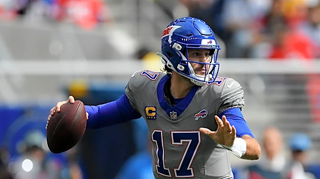 Allen seeks to put sloppy play behind him as Bills host turnover-prone Maye and the Patriots