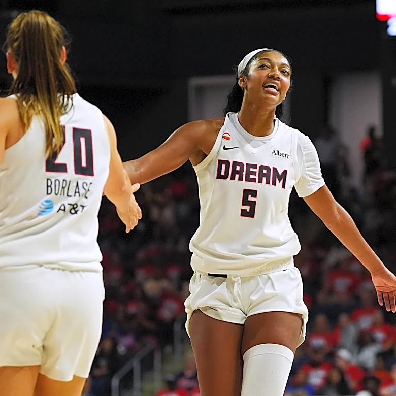 Dream star forward Angel Reese voted WNBA Defensive Player of the Year
