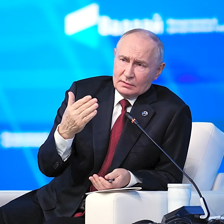 Putin says Russia will use 'all weapons' in its arsenal if any of its territory is attacked