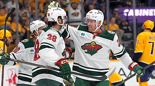 A fast first period sets the tone as the Wild open with a 3-1 win over Nashville