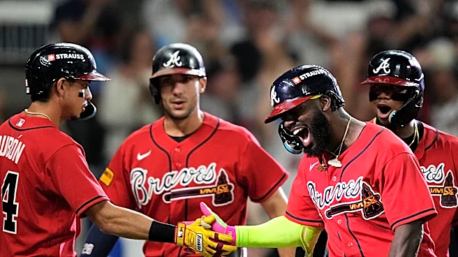 Braves hit 3 homers, including 3-run shot by Harris, and beat Phillies 6-2 to win Wild Card Series