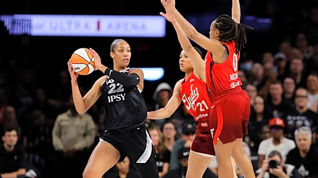 A'ja Wilson scores 36 points as the Aces send the Fever home again with a 94-83 win in Game 3