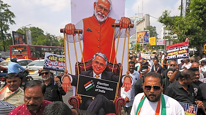 'Cockroach' protesters demand India's election chief resign over controversial voter list changes