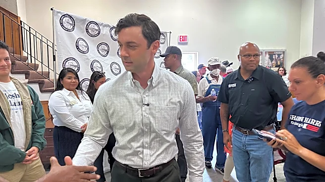 How Jon Ossoff and Susan Collins are turning a mundane part of their jobs into a reelection pitch