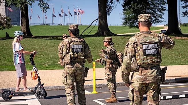 A National Guard member deployed to Washington, DC, is arrested on firearms charge