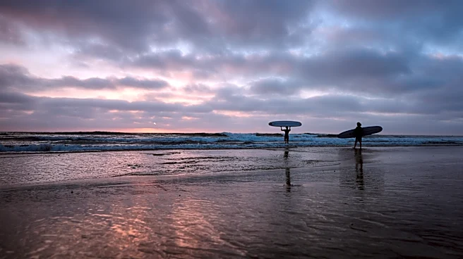 A pulse of warm water hitting the Pacific coast could mean erosion and flooding