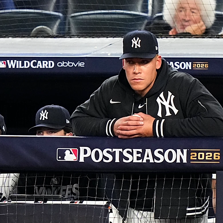 Aaron Judge left off Yankees' Division Series roster vs. Rays while he recover from calf strain