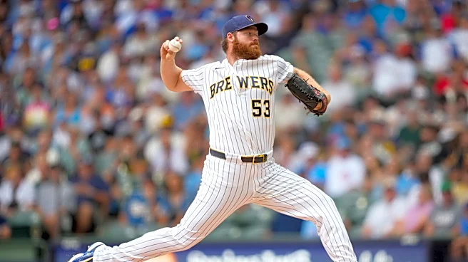 Milwaukee pitcher Brandon Woodruff isn't ruling out possible World Series return if Brewers make it