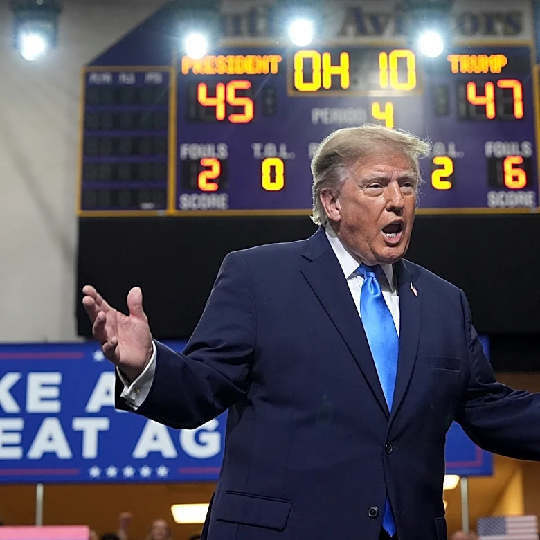 Trump defends data centers in Ohio as he rallies to boost Jon Husted in a tight Senate race