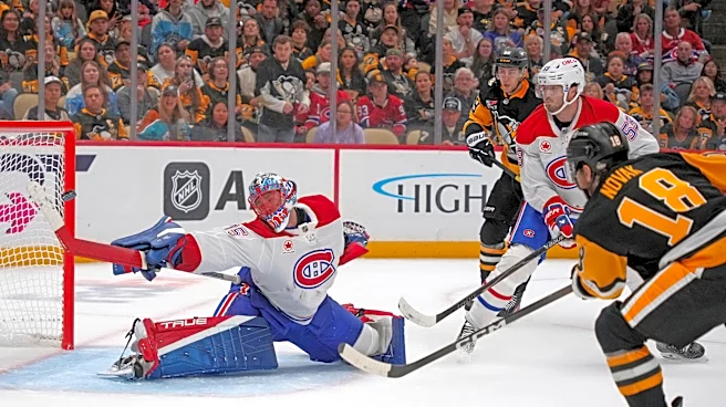 Novak scores 2 goals, including OT winner, to help the Penguins beat the Canadiens 6-5