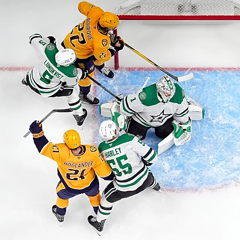 Saros makes 29 saves as Predators beat Stars 2-1
