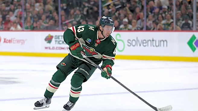 Kaprizov scores twice as the Wild beat the Bruins 4-1