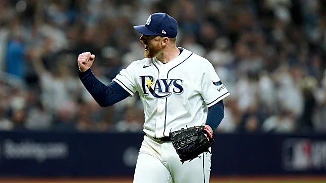 Rasmussen has no-hit bid for 7 2/3 innings, Rays open AL Division Series with 1-0 win over Yankees