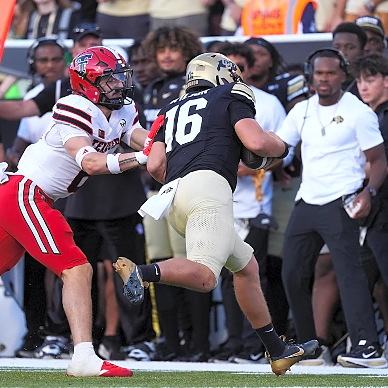No. 12 Texas Tech capitalizes on 4 interceptions in a 29-7 win over Colorado and moves to 5-0