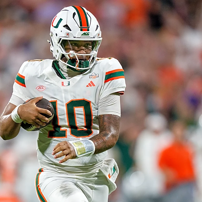 Darian Mensah, Mark Fletcher Jr. lead unbeaten No. 4 Miami past Clemson 41-13