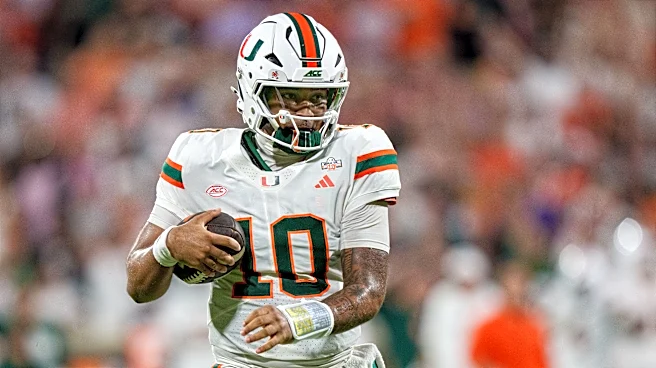 Darian Mensah, Mark Fletcher Jr. lead unbeaten No. 4 Miami past Clemson 41-13