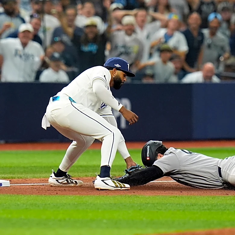 Austin Wells' baserunning blunder costs Yankees in Division Series opener, a 1-0 loss to Rays