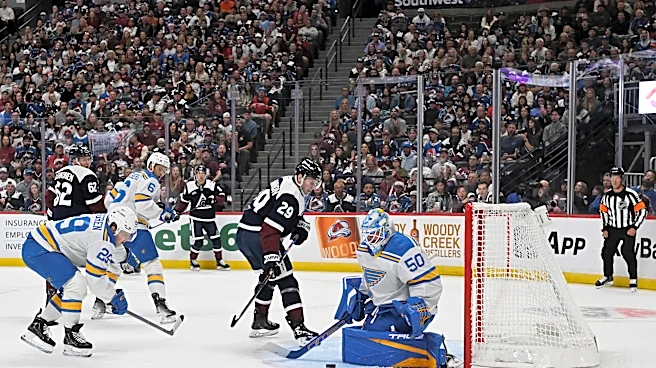 Necas and Roy score quick goals as the Avalanche rout the Blues 6-1
