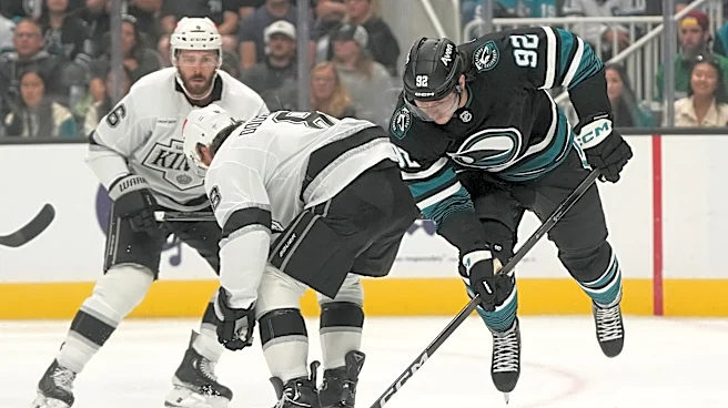 Chernyshov's 2nd goal of the game gives the Sharks a 5-4 overtime win over the Kings