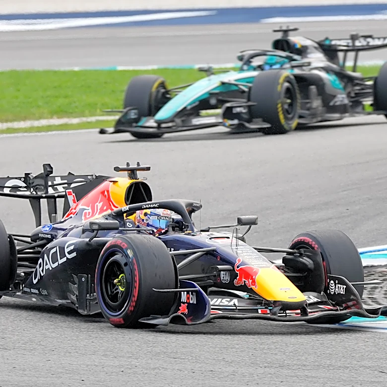 Verstappen beats Antonelli to win F1's Bahrain GP in Malaysia as Russell retires