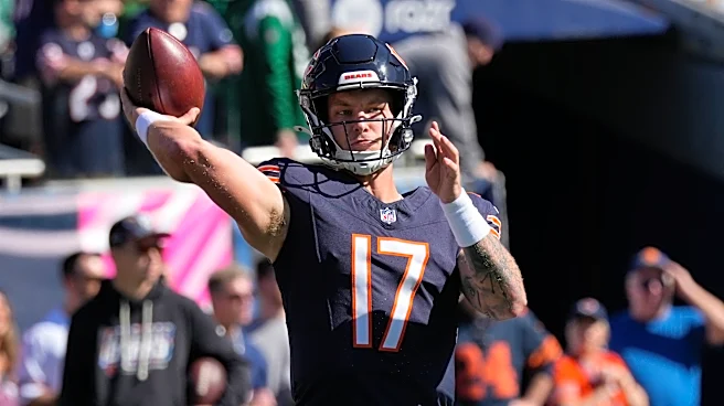 Case Keenum starts at quarterback for the Bears before Tyson Bagent takes over after 1 play