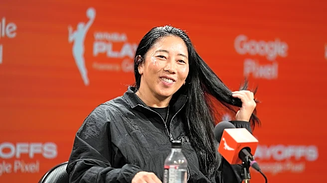 Nakase returns to bench to coach Valkyries in WNBA semifinals after going to floor in scary moment
