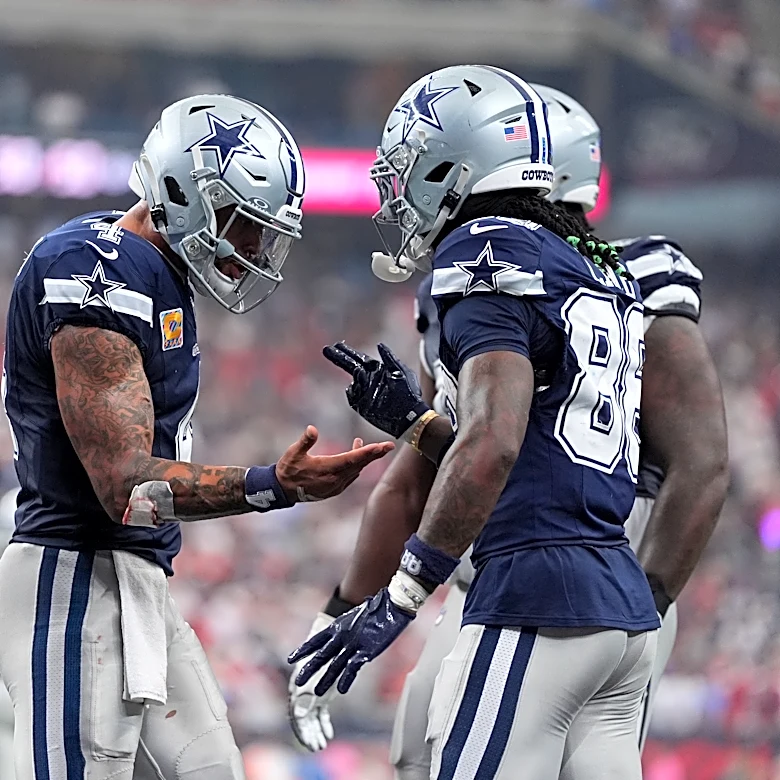 CeeDee Lamb’s late TD caps a wild Cowboys rally to beat winless Texans 34-30