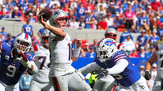 Maye overcomes his two turnovers with 3 TD passes in Patriots' 29-26 win over Bills