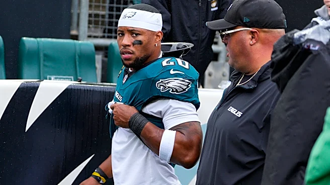 Saquon Barkley joins Eagles' long list of injured players as Philly rues poor 4th-down play vs. Rams