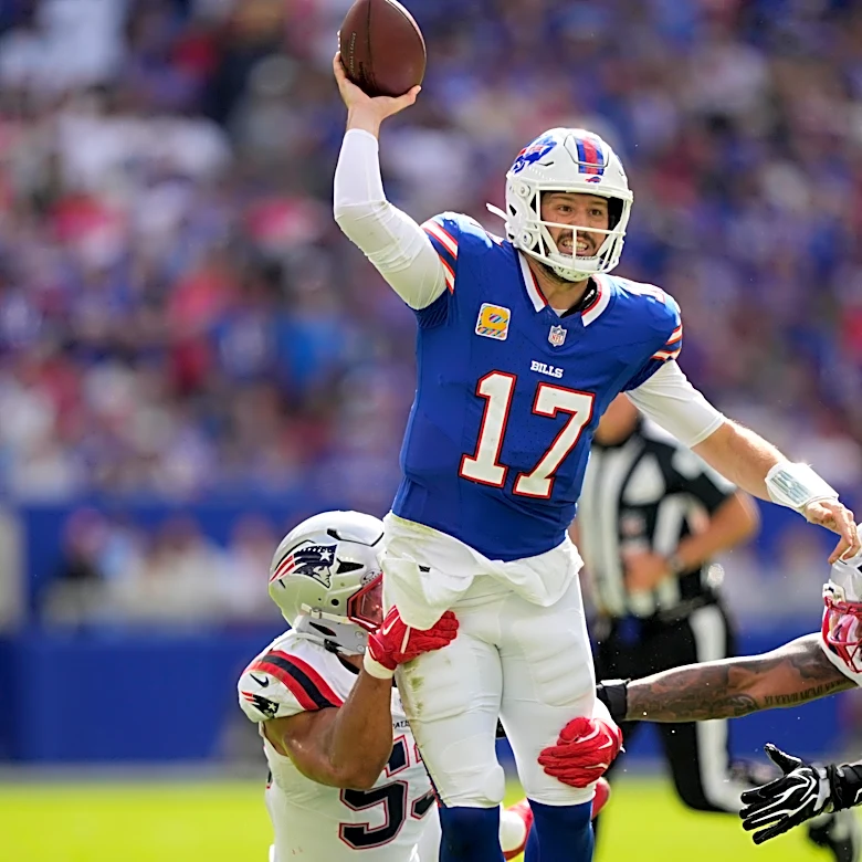Josh Allen laments not throwing ball away, after interception seals Bills loss to New England