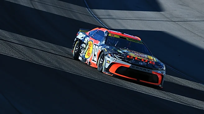 Chase Briscoe fends off Kyle Larson’s last-lap surge to win in Las Vegas