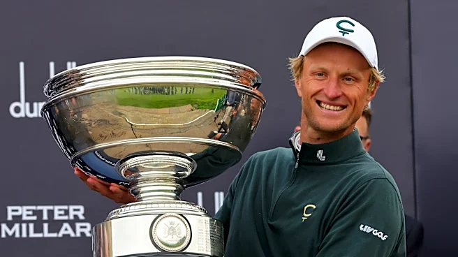Smotherman wins in Utah for 1st PGA Tour title. Meronk takes Dunhill Links at St. Andrews