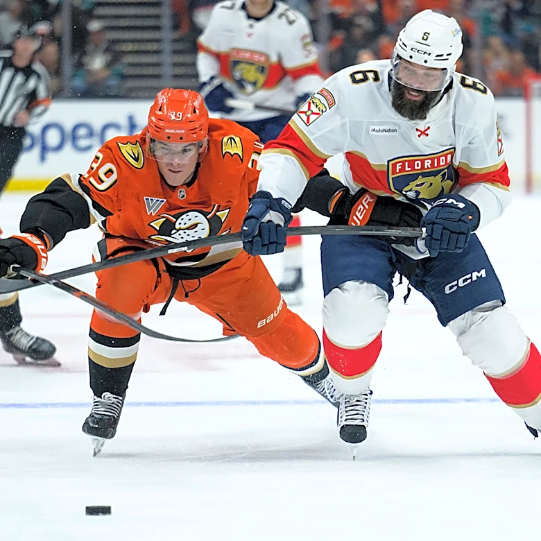 Mikael Granlund scores in OT, Cutter Gauthier gets 2 goals in Ducks' 3-2 win over Panthers